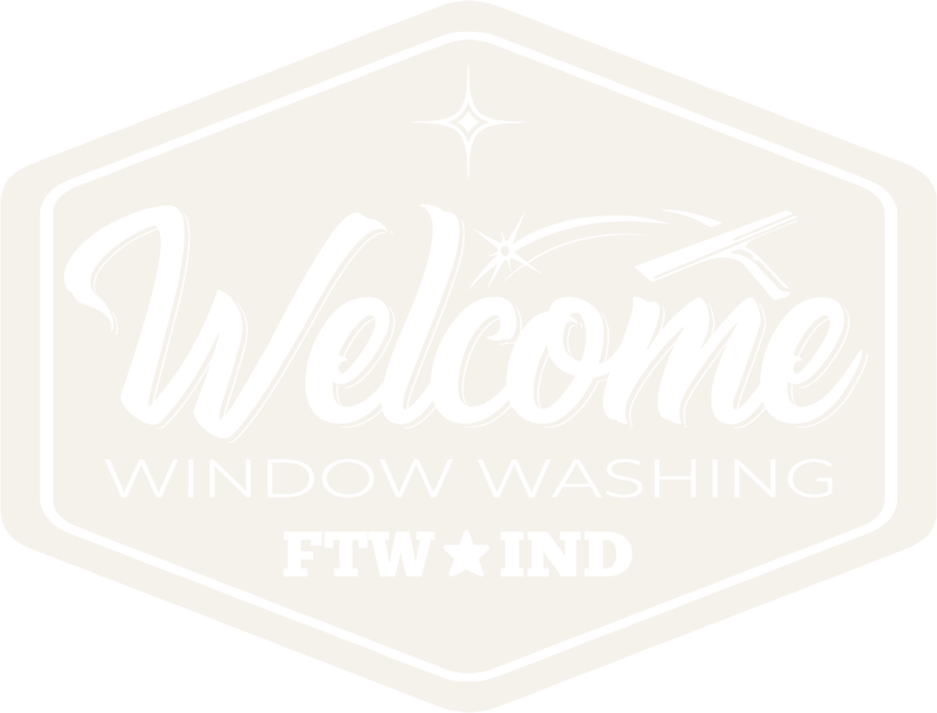 Welcome Window Washing logo